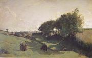 Jean Baptiste Camille  Corot Le vallon (mk11) oil